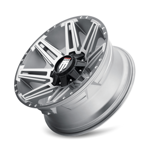 American Truxx BOOM Matte gunmetal 20x9 -12 8x180mm 124.2mm - WheelWiz