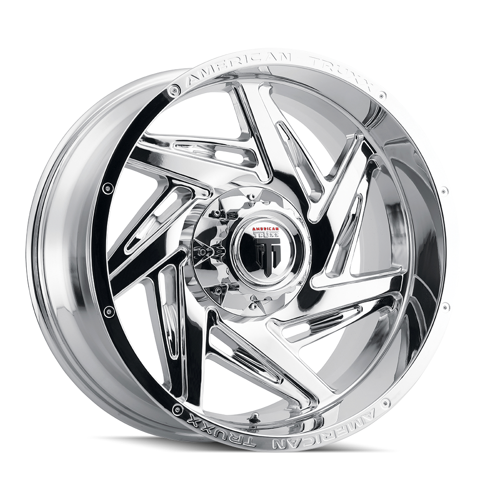 American Truxx SPIRAL Chrome 20x10 -24 8x170mm 125.2mm - Wheelwiz