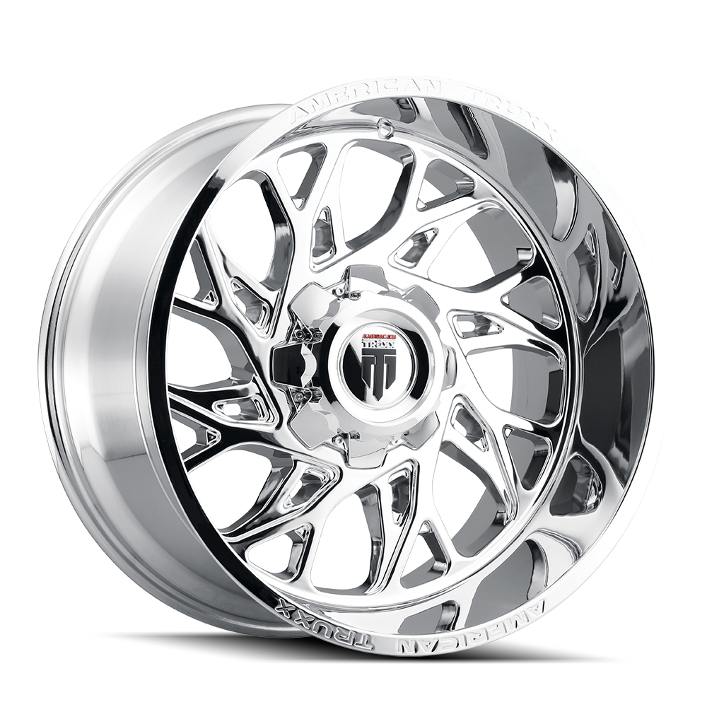 American Truxx DESTINY Chrome 20x10 -24 8x170mm 125.2mm - Wheelwiz