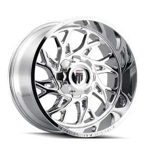 American Truxx DESTINY Chrome 24x14 -76 8x165.1mm 125.2mm - Wheelwiz