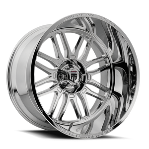 American Truxx RESTLESS Chrome 24x14 -76 8x170mm 125.2mm - Wheelwiz
