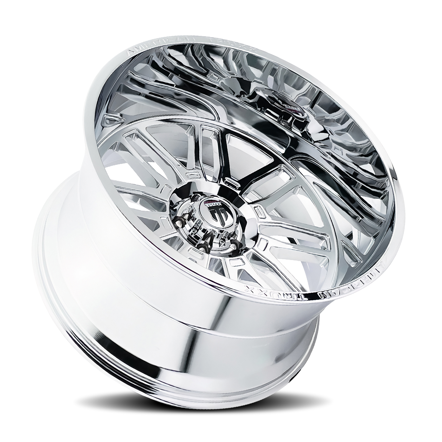 American Truxx RESTLESS Chrome 20x10 -25 8x165.1mm 125.2mm - Wheelwiz