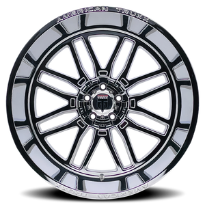 American Truxx RESTLESS Chrome 22x12 -44 6x139.7mm 106mm