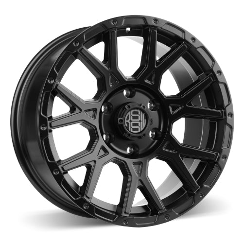 RSSW Strike Satin Black 17x8 +20 6x139.7mm 106.1mm