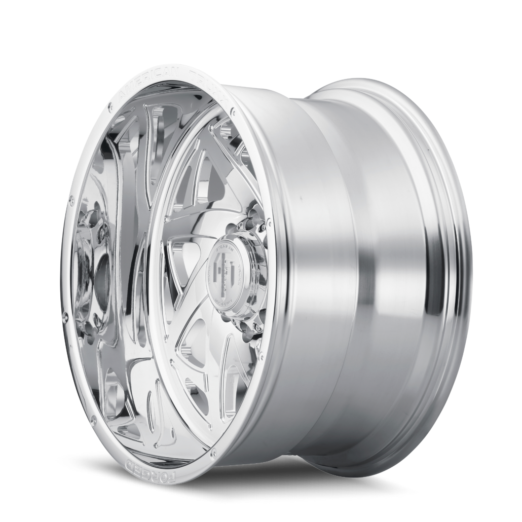 American Truxx KRONOS Polished 24x14 -76 6x139.7mm 106.1mm - WheelWiz