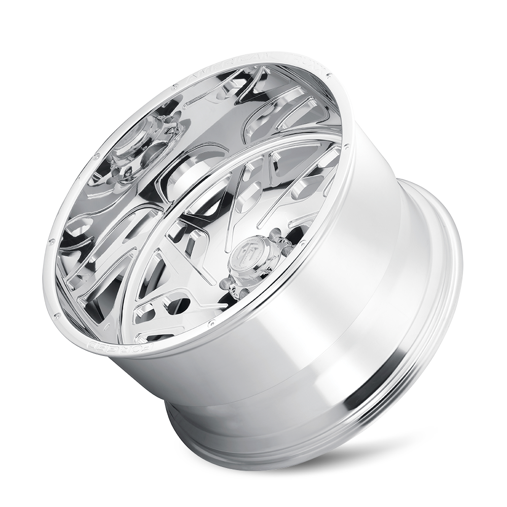 American Truxx ARIES Polished 22x12 -44 8x180mm 124.2mm - Wheelwiz