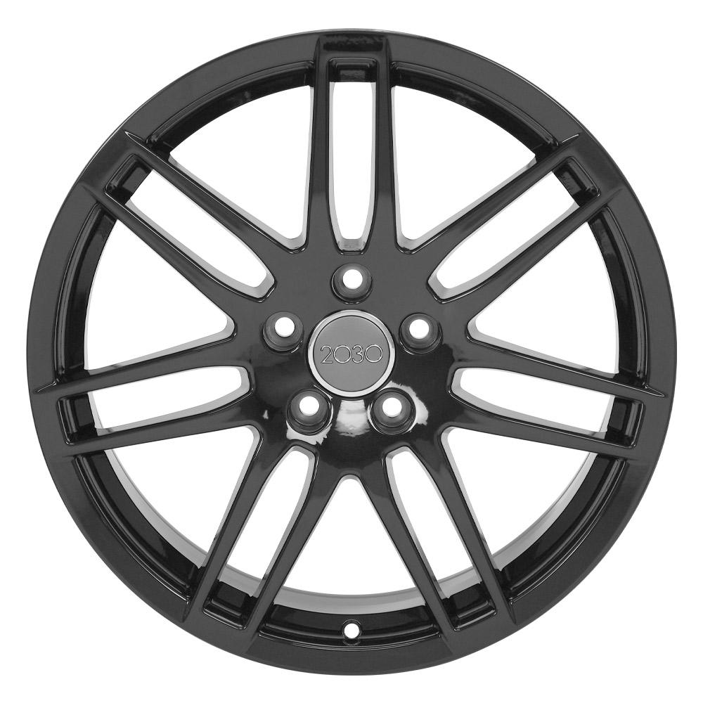 OE Wheels Replica AU05 Gloss Black 18x8.0 +42 5x112mm 66.6mm - Wheelwiz