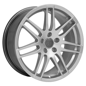 OE Wheels Replica AU05 Hyper Silver 18x8.0 +42 5x112mm 66.6mm