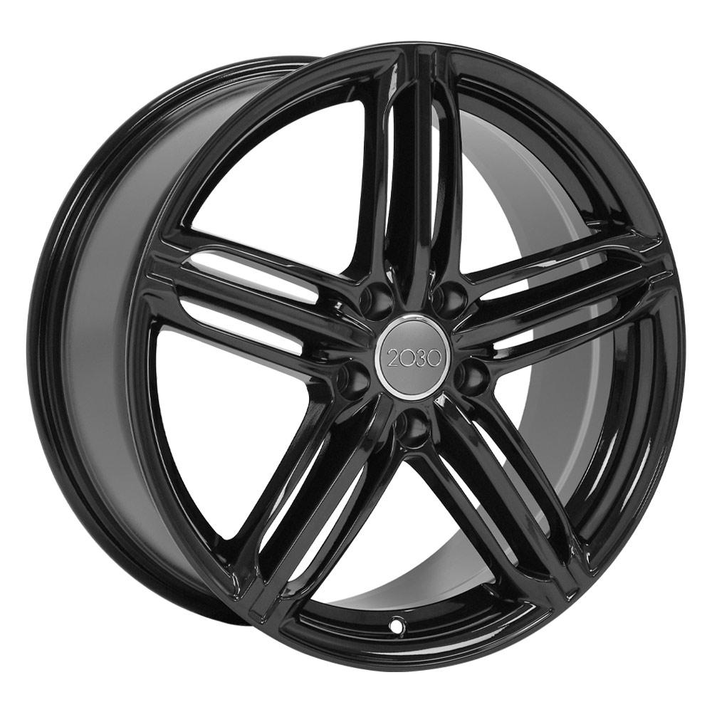 OE Wheels Replica AU12 Gloss Black 18x8.0 +45 5x112mm 66.6mm