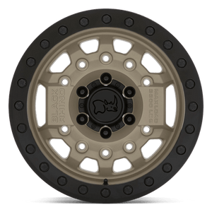 Black Rhino AVENGER BEADLOCK Desert Sand W/ Black Hardware 17x8.5 0 6x139.7mm 112.1mm - Wheelwiz