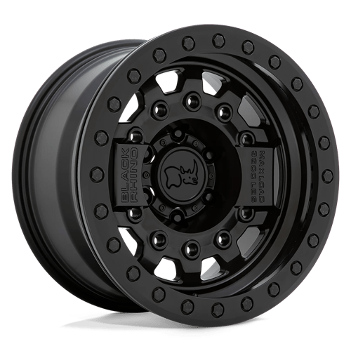 Black Rhino AVENGER BEADLOCK Matte Black W/ Black Hardware 17x8.5 0 6x139.7mm 112.1mm - WheelWiz