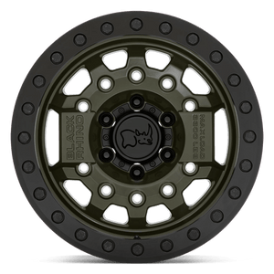 Black Rhino AVENGER BEADLOCK Olive Drab Green Blk Hardware 17x8.5 -30 6x139.7mm 112.1mm - Wheelwiz