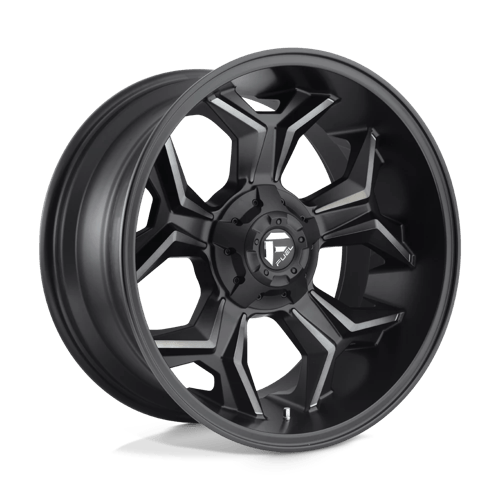 Fuel Offroad D605 AVENGER Matte Black Double Dark Tint 20x10 -18 6x135|6x139.7mm 106.1mm - Wheelwiz