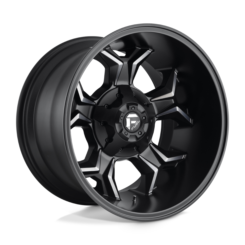 Fuel Offroad D605 AVENGER Matte Black Double Dark Tint 20x12 -44 8x170mm 125.1mm - WheelWiz