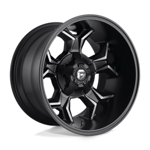 Fuel Offroad D605 AVENGER Matte Black Double Dark Tint 20x12 -44 8x165.1mm 125.1mm - WheelWiz