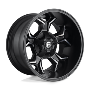 Fuel Offroad D605 AVENGER Matte Black Double Dark Tint 20x12 -44 8x170mm 125.1mm - WheelWiz