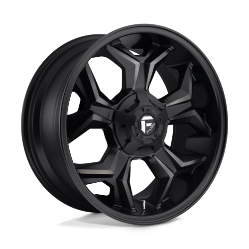 Fuel Offroad D605 AVENGER Matte Black Double Dark Tint 20x9 +20 6x135|6x139.7mm 106.1mm - Wheelwiz