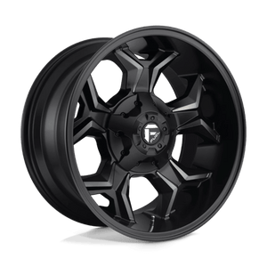 Fuel Offroad D605 AVENGER Matte Black Double Dark Tint 20x10 -18 8x180mm 124.2mm - WheelWiz