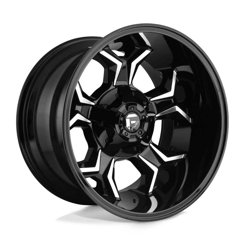 Fuel Offroad D606 AVENGER Gloss Black Milled 20x12 -44 8x170mm 125.1mm - WheelWiz