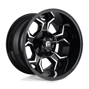 Fuel Offroad D606 AVENGER Gloss Black Milled 20x12 -44 8x170mm 125.1mm - WheelWiz