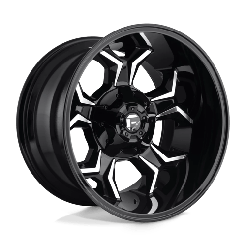 Fuel Offroad D606 AVENGER Gloss Black Milled 20x12 -44 8x170mm 125.1mm - WheelWiz