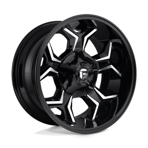 Fuel Offroad D606 AVENGER Gloss Black Milled 20x12 -44 5x114.3|5x127mm 78.1mm - WheelWiz