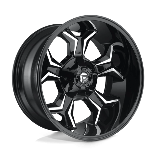 Fuel Offroad D606 AVENGER Gloss Black Milled 22x12 -44 8x165.1mm 125.1mm - WheelWiz