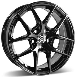 RSSW Apex Gloss Black 16x6.5 +40 5x112mm 57.1mm