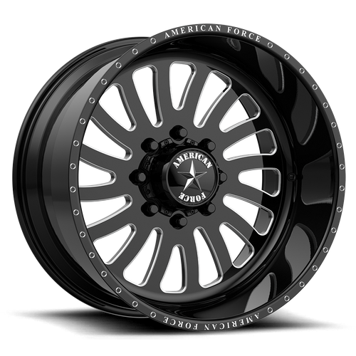 American Force AFW OCTANE Black 20x10 -25 6x135mm 87.1mm - Wheelwiz