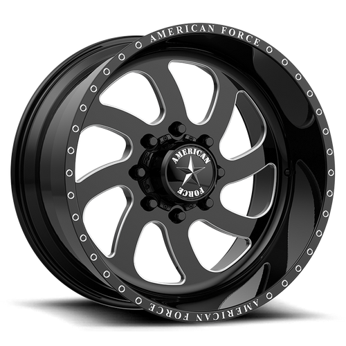 American Force AFW BLADE Black 20x10 -25 8x170mm 125.1mm - Wheelwiz