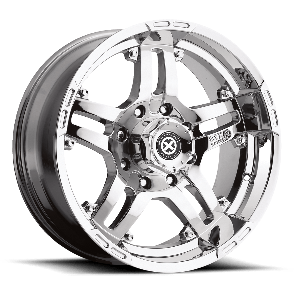 ATX Series AX181 ARTILLERY Chrome 17x9 -12 5x127mm 78.1mm - WheelWiz