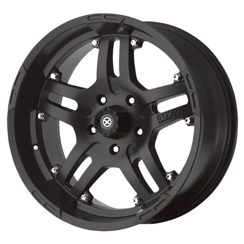 ATX Series AX181 ARTILLERY Textured Black 16x9 -12 5x135mm 87.1mm - WheelWiz