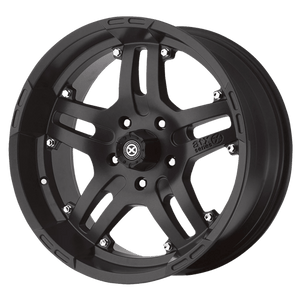 ATX Series AX181 ARTILLERY Textured Black 16x9 -12 5x135mm 87.1mm - WheelWiz