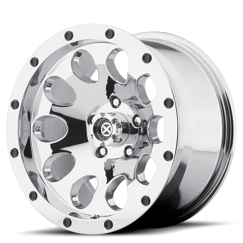 ATX Series AX186 SLOT Chrome 18x9 -24 6x139.7mm 108mm - WheelWiz