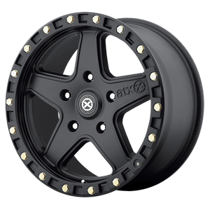 ATX Series AX194 RAVINE Textured Black 17x8.5 +10 5x114.3mm 72.6mm - WheelWiz