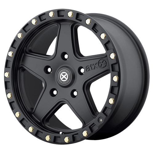 ATX Series AX194 RAVINE Textured Black 17x9 -12 5x127mm 71.5mm - Wheelwiz