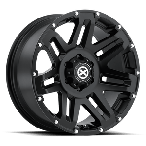 ATX Series AX200 YUKON Cast Iron Black 18x8.5 +15 5x127mm 78.1mm - WheelWiz