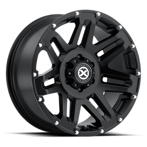 ATX Series AX200 YUKON Cast Iron Black 17x9 +18 8x165.1mm 125.1mm - WheelWiz