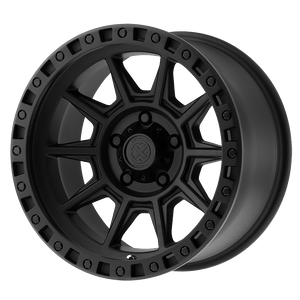 ATX Series AX202 Cast Iron Black 17x9 -12 8x180mm 124.2mm - WheelWiz