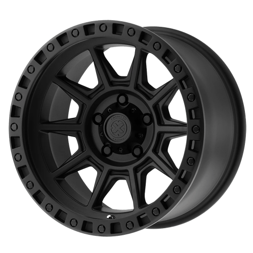 ATX Series AX202 Cast Iron Black 18x9 0 6x114.3mm 72.6mm - Wheelwiz
