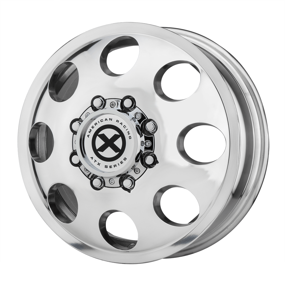 ATX Series AX204 BAJA DUALLY Polished - Front 16x6 +111 8x165.1mm 125.1mm - WheelWiz