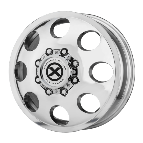 ATX Series AX204 BAJA DUALLY Polished - Front 16x6 +111 8x165.1mm 125.1mm - WheelWiz