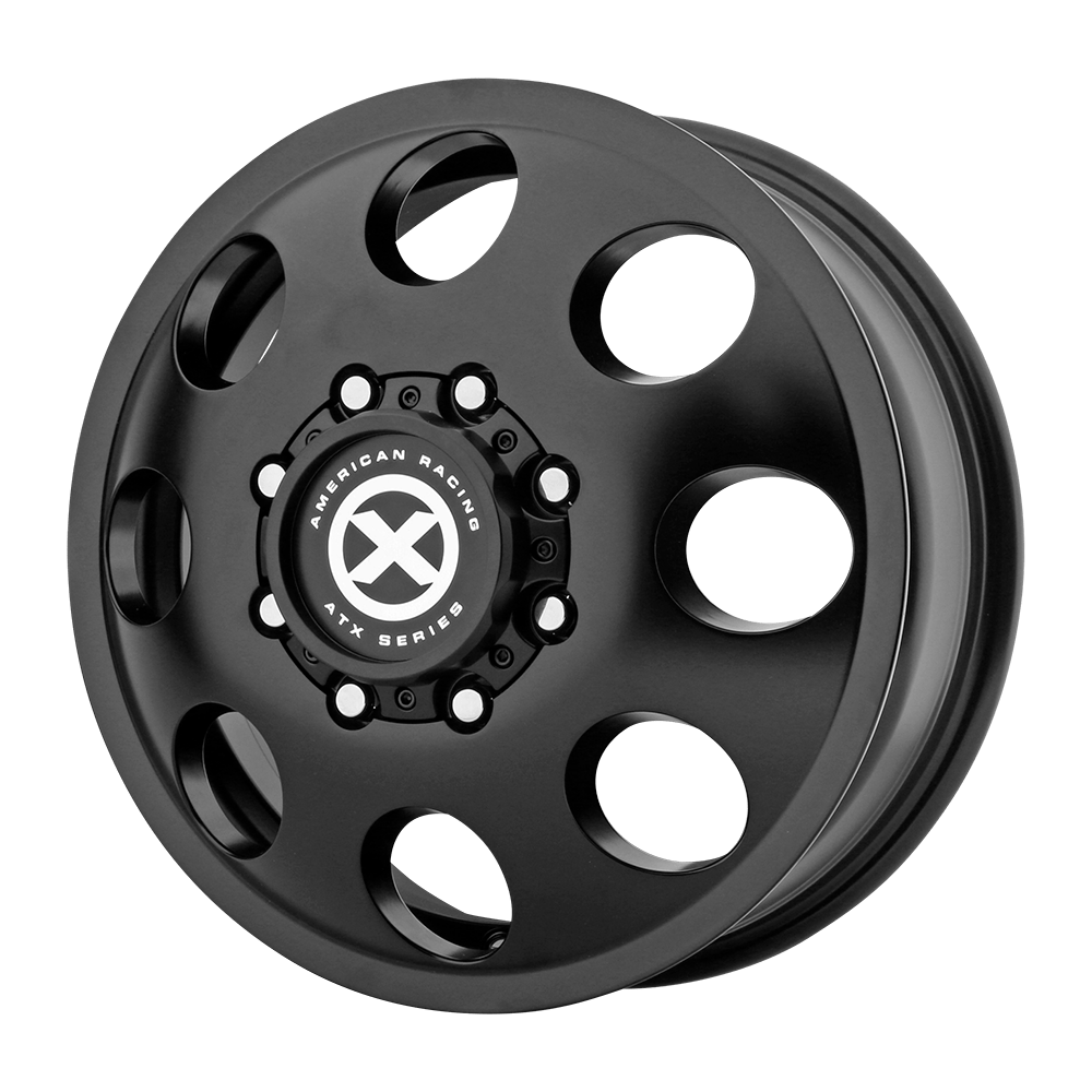 ATX Series AX204 BAJA DUALLY Satin Black - Front 17x6 +111 8x165.1mm 121.5mm - WheelWiz