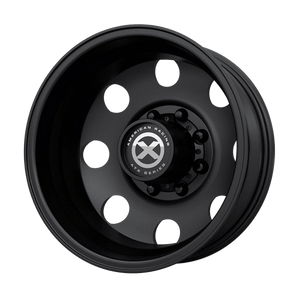 ATX Series AX204 BAJA DUALLY Satin Black - Rear 17x6.5 -140 8x210mm 154.3mm - WheelWiz