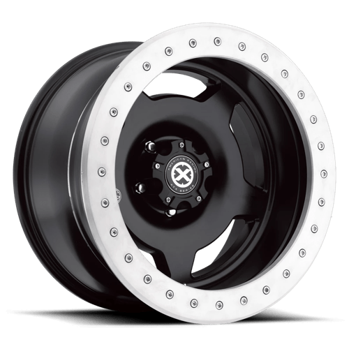 ATX Series AX756 SLAB BEADLOCK Satin Black 17x9 -38 8x165.1mm 125.1mm - Wheelwiz