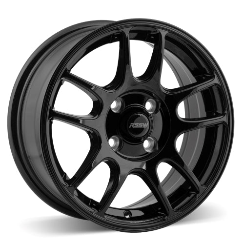 RSSW Rush Gloss Black 14x6 +35 4x100mm 54.1mm