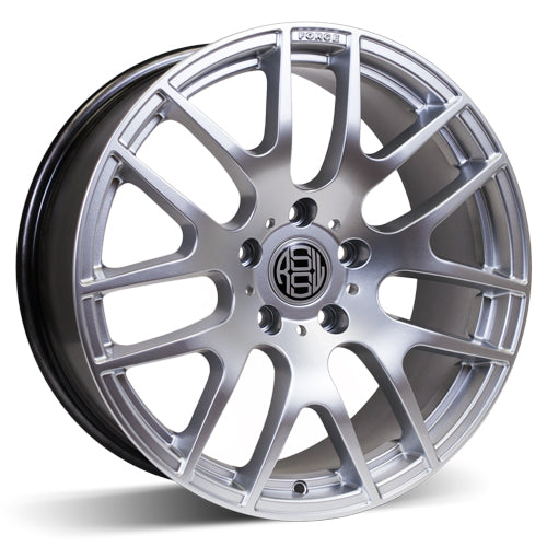RSSW Diamond Hyper silver 17x8 +35 5x120mm 72.6mm