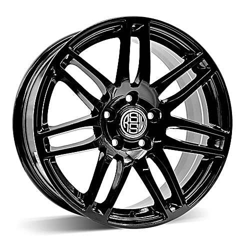 RSSW Bold Gloss Black 17x7.5 +40 5x112mm 66.6mm | Wheelwiz