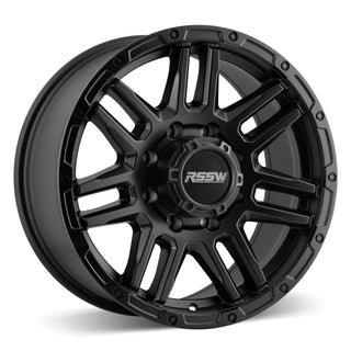 RSSW Blitz Satin Black 17x8 +20 8x165.1mm 121.3mm