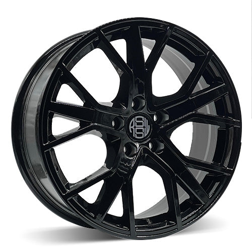RSSW Quattro Gloss Black 18x8 +40 5x114.3mm 67.1mm